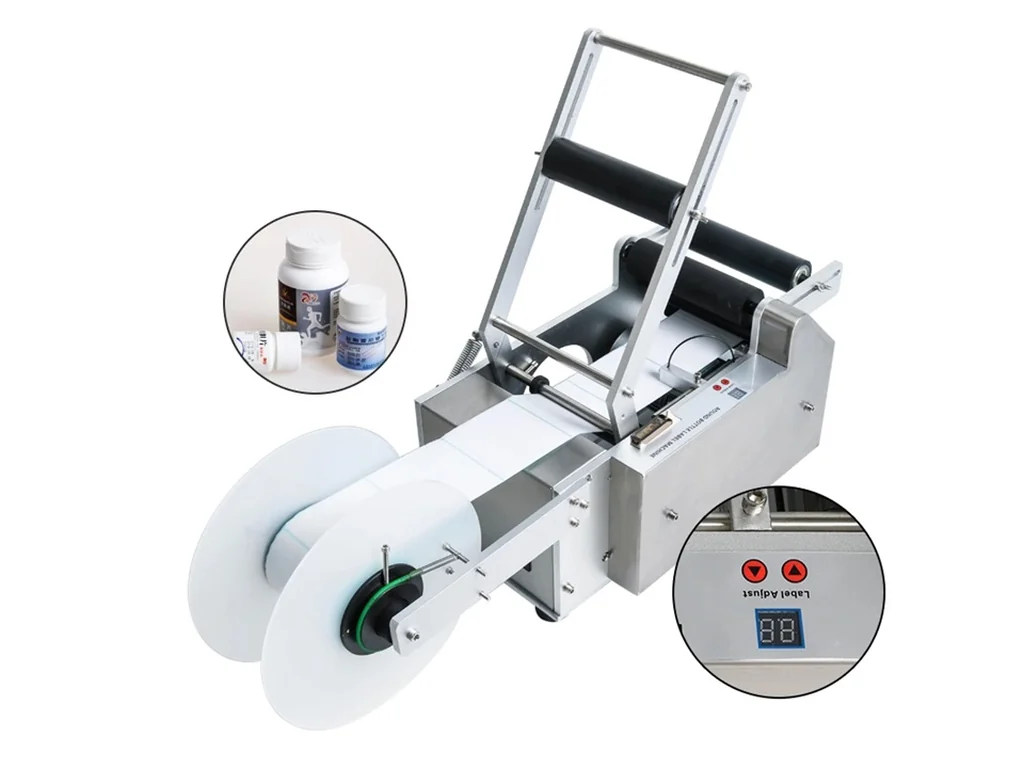 Semi-Automatic Wrap Around Labeller (LT-50D) machine